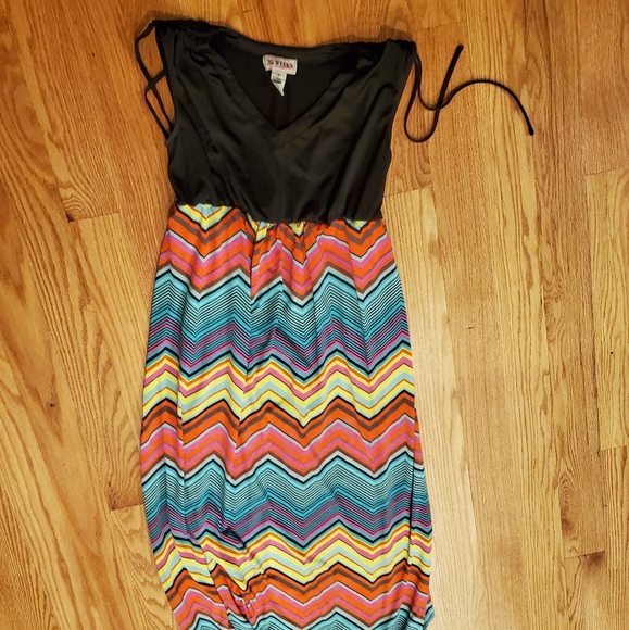 Maternity Long Maxi Dress - Picture 1 of 3